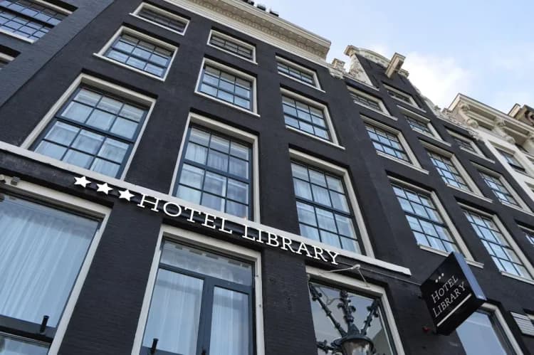 Exterior of Hotel Library Amsterdam
