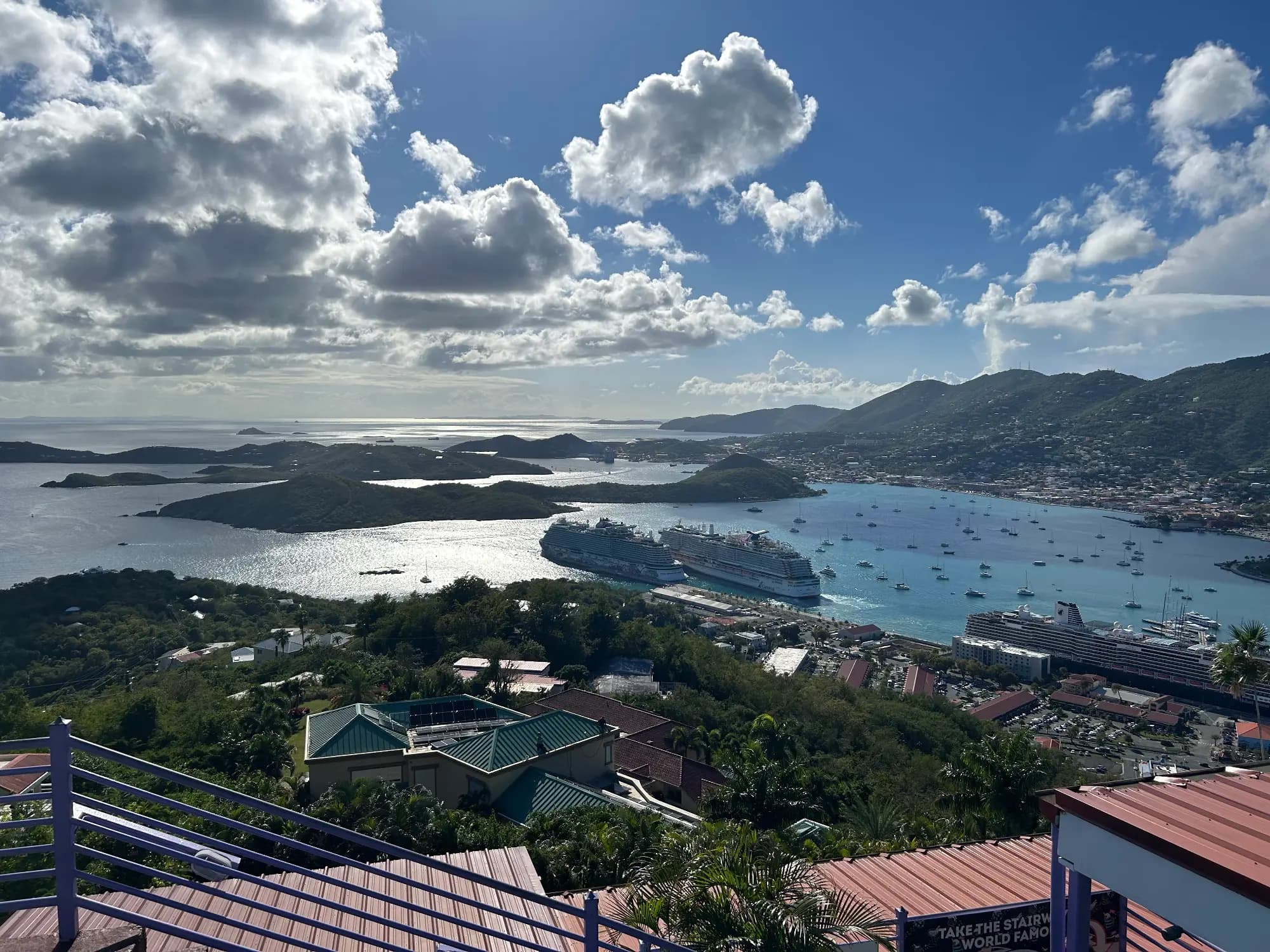 St Thomas: Wow